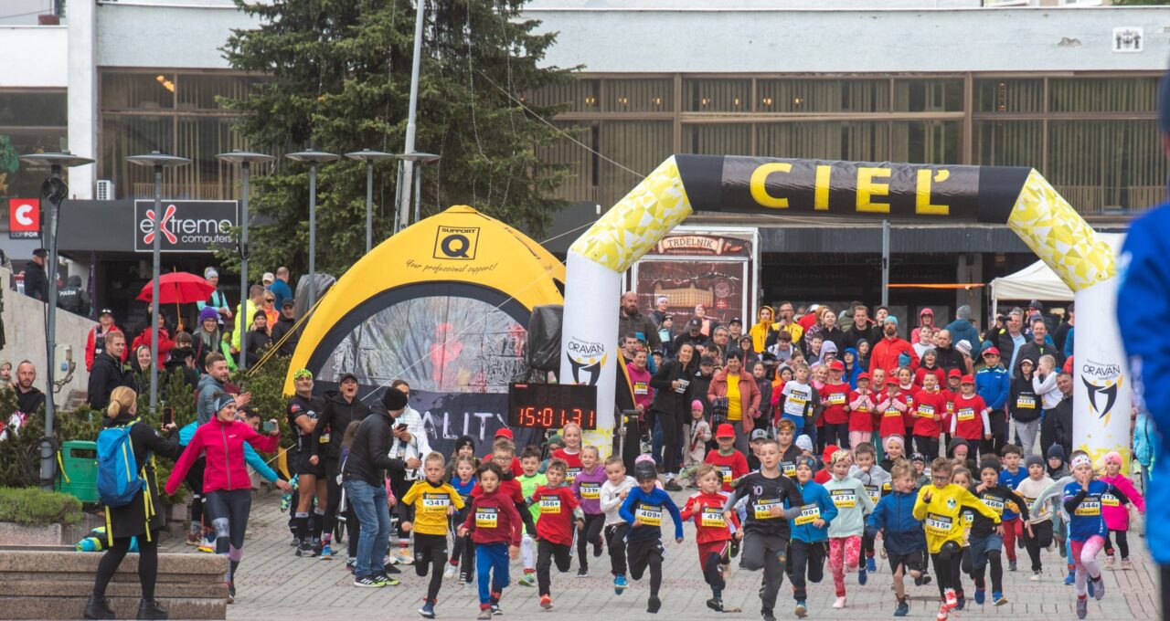 Krásne momenty z bežeckého podujatia v Námestove BUM 2025 – obhliadnutie | Tj Oravan NO