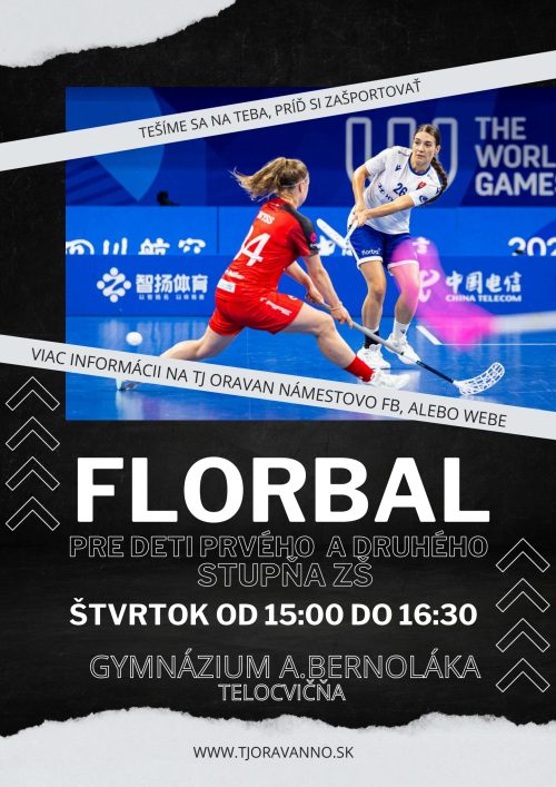 Florbalový krúžok | Tj Oravan NO