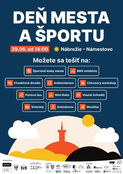 Spojme komunity cez šport! Deň mesta a športu 2025: Námestovo žilo pohybom, radosťou a komunitou | Tj Oravan NO