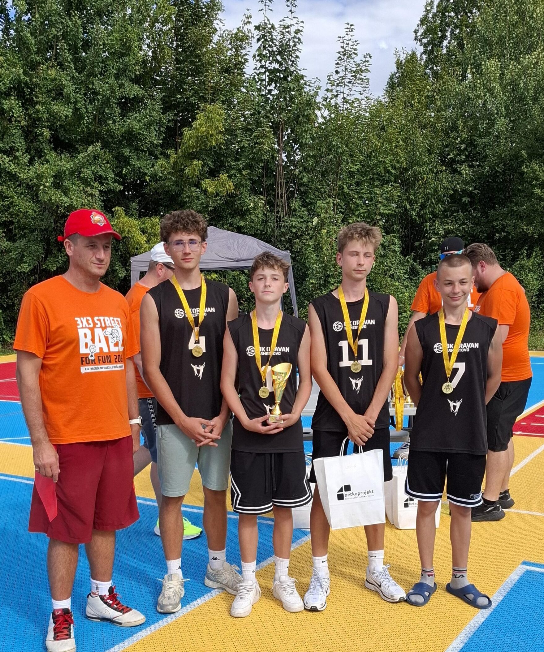 U15 BK Oravan Námestovo ovládli Memoriál Braňa Madaja v Ružomberku!