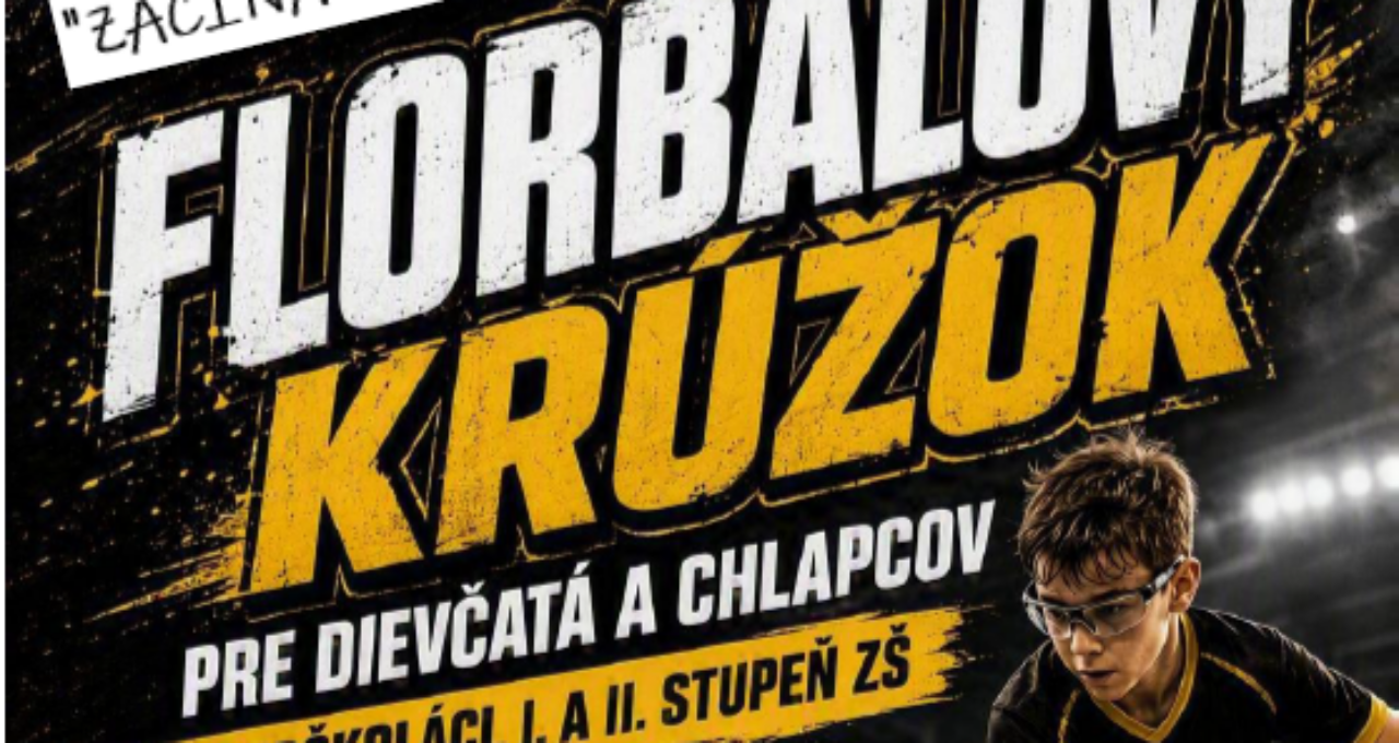 Príď na Florbal ! Začíname 10. septembra. | Tj Oravan NO